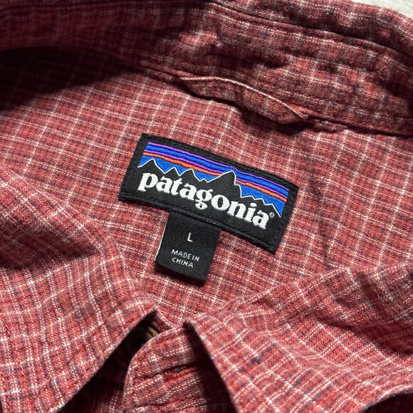 Patagonia Men's Back Step Shirt - Red - Picture 3 of 7